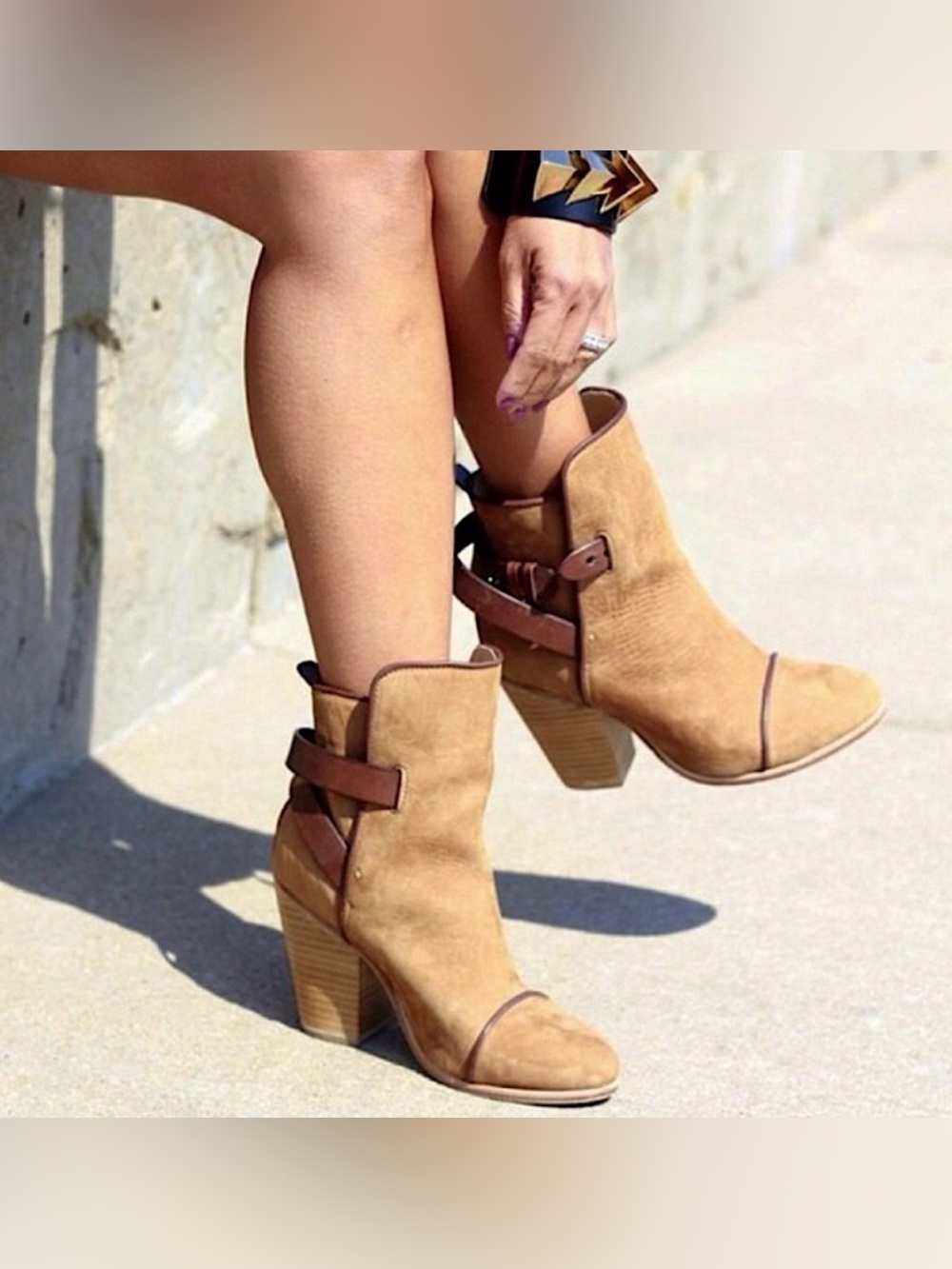 RAG & BONE Kinsey Booties size 37.5 US size 7